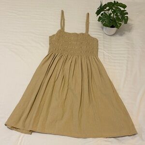 Universal Thread Tan Linen Dress